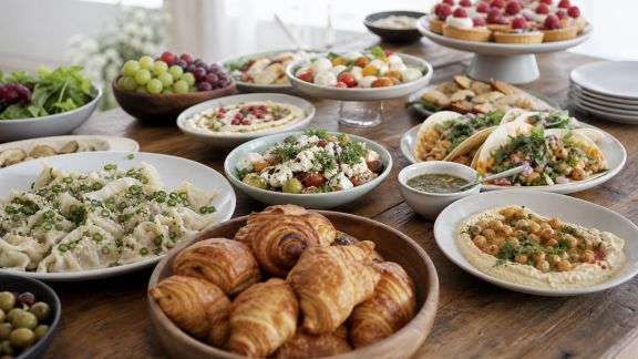 Cuisine du monde : des idées pour un menu de mariage dépaysant