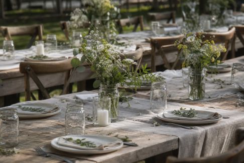 Tendance éco-responsable : opter pour une décoration de mariage durable